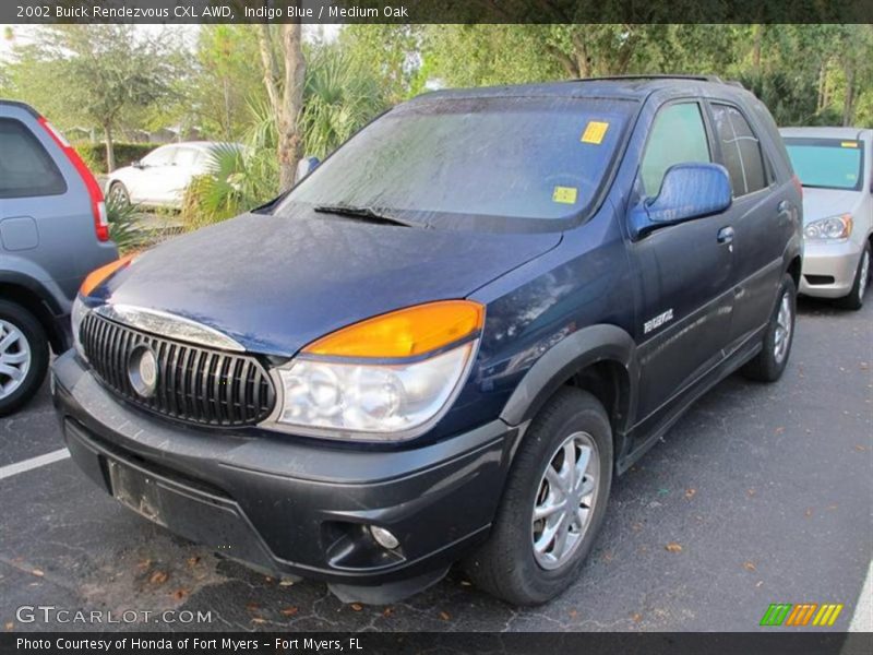 Indigo Blue / Medium Oak 2002 Buick Rendezvous CXL AWD