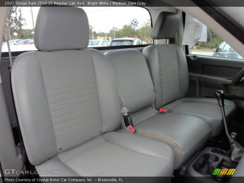  2007 Ram 2500 ST Regular Cab 4x4 Medium Slate Gray Interior