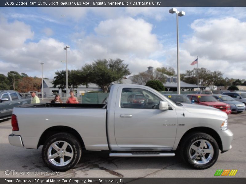  2009 Ram 1500 Sport Regular Cab 4x4 Bright Silver Metallic