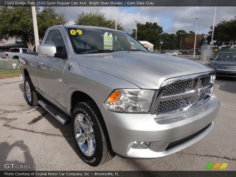 Front 3/4 View of 2009 Ram 1500 Sport Regular Cab 4x4