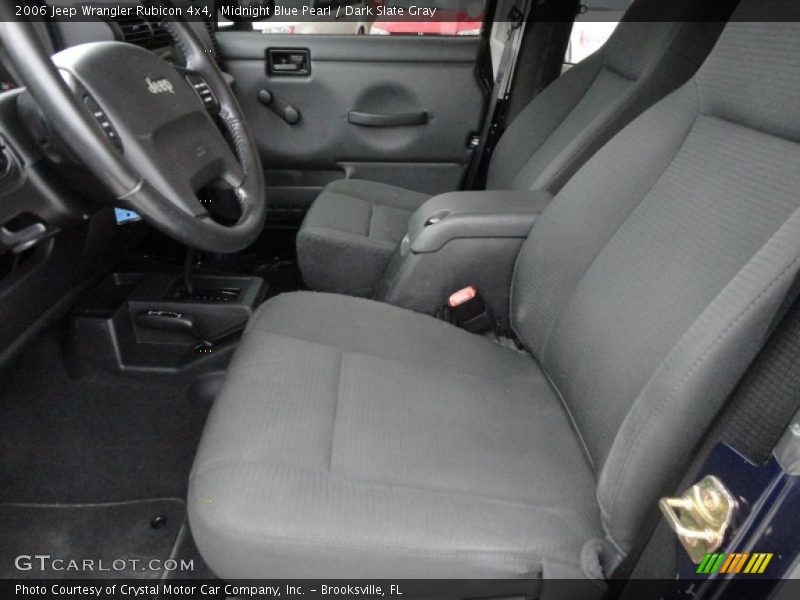 Midnight Blue Pearl / Dark Slate Gray 2006 Jeep Wrangler Rubicon 4x4