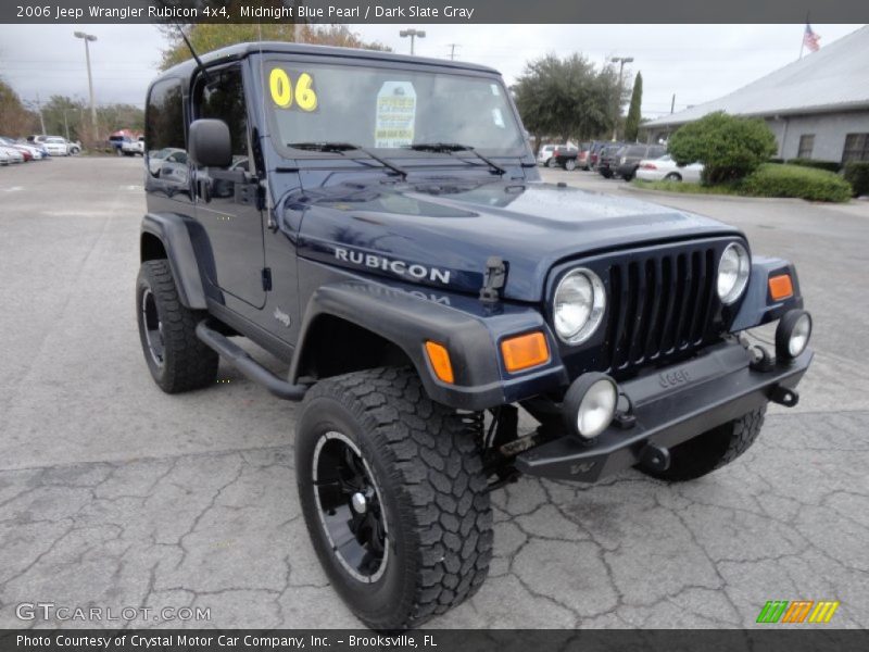 Midnight Blue Pearl / Dark Slate Gray 2006 Jeep Wrangler Rubicon 4x4
