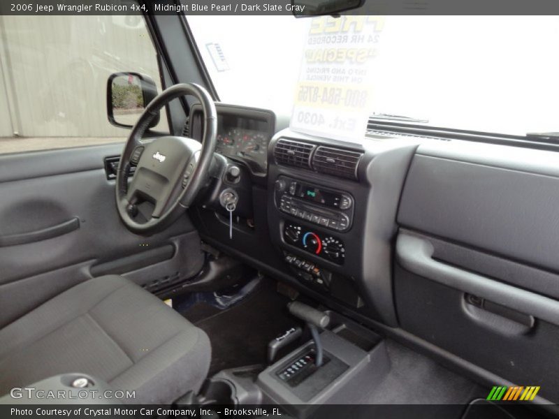 Midnight Blue Pearl / Dark Slate Gray 2006 Jeep Wrangler Rubicon 4x4