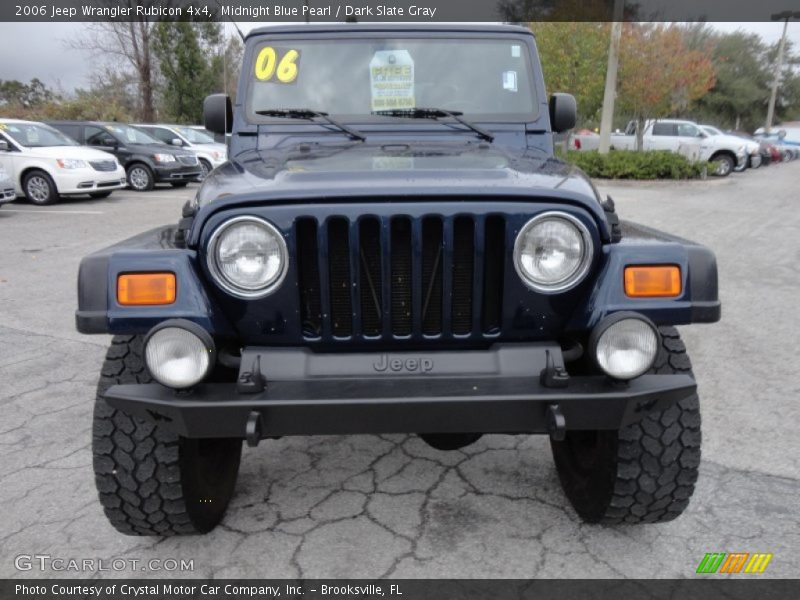 Midnight Blue Pearl / Dark Slate Gray 2006 Jeep Wrangler Rubicon 4x4