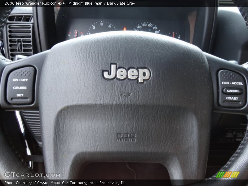 Midnight Blue Pearl / Dark Slate Gray 2006 Jeep Wrangler Rubicon 4x4