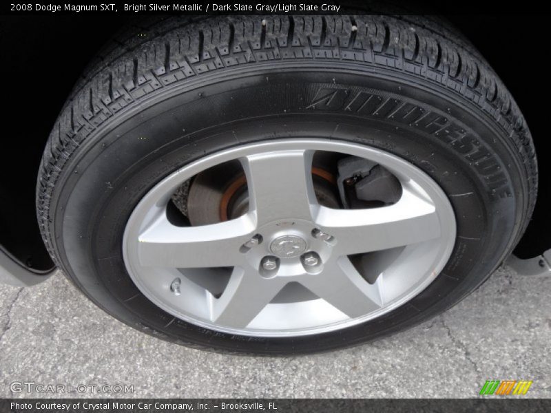 Bright Silver Metallic / Dark Slate Gray/Light Slate Gray 2008 Dodge Magnum SXT