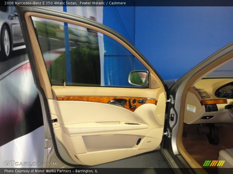 Pewter Metallic / Cashmere 2008 Mercedes-Benz E 350 4Matic Sedan