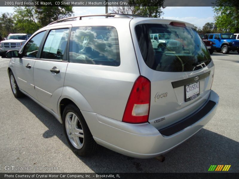 CD Silver Metallic / Medium Graphite Grey 2001 Ford Focus SE Wagon