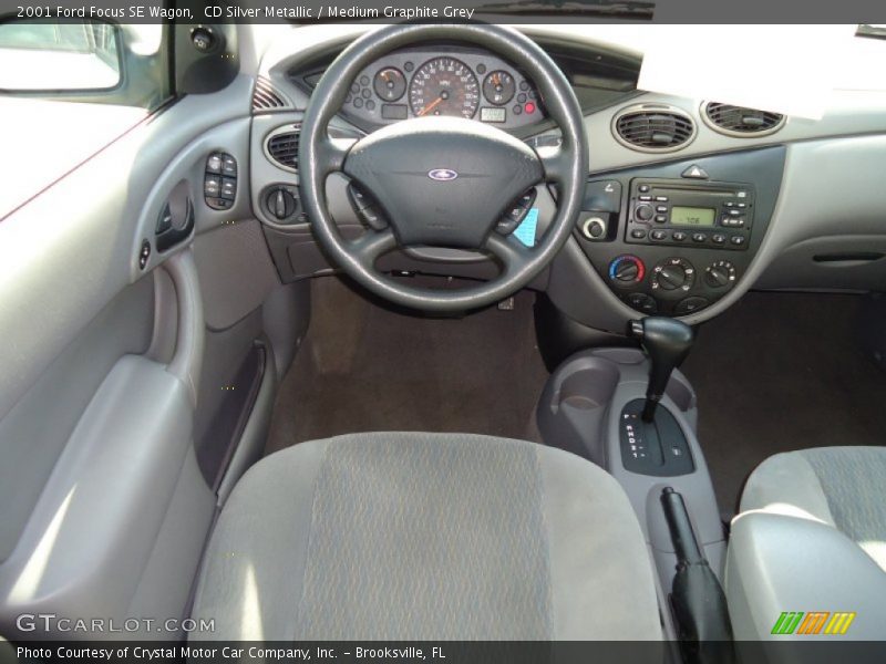 CD Silver Metallic / Medium Graphite Grey 2001 Ford Focus SE Wagon