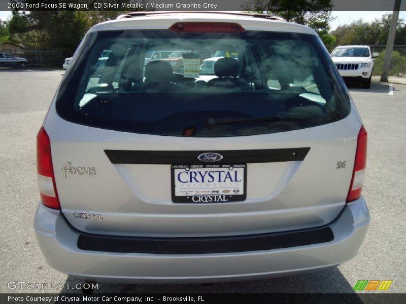 CD Silver Metallic / Medium Graphite Grey 2001 Ford Focus SE Wagon