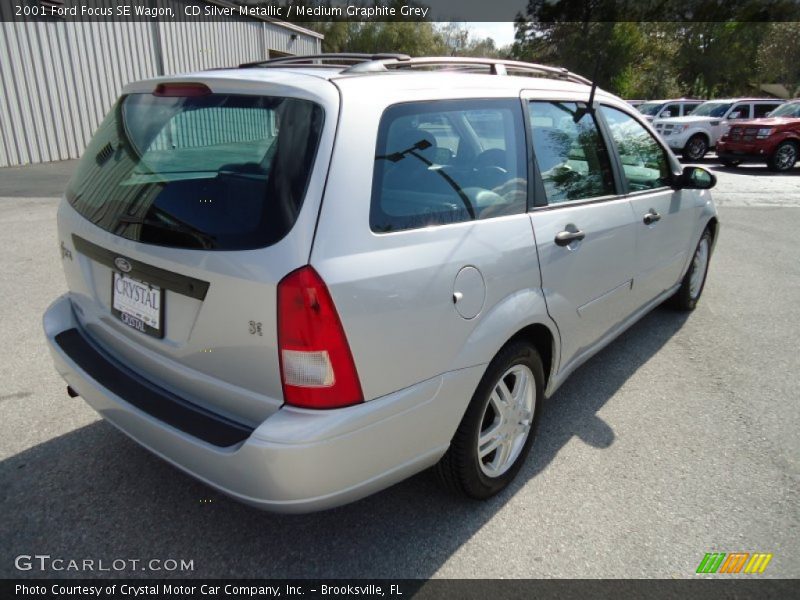 CD Silver Metallic / Medium Graphite Grey 2001 Ford Focus SE Wagon