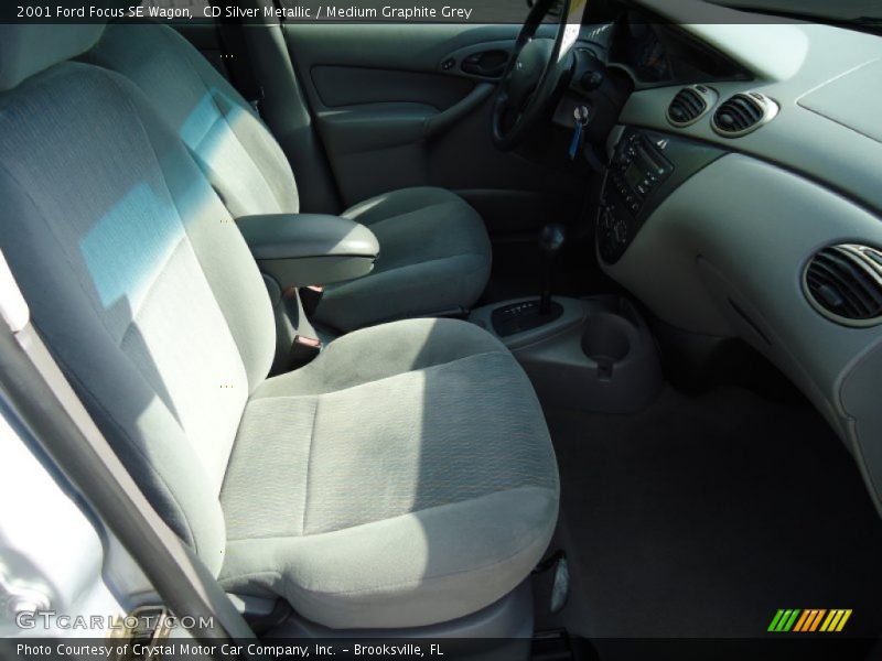 CD Silver Metallic / Medium Graphite Grey 2001 Ford Focus SE Wagon