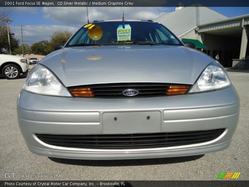 CD Silver Metallic / Medium Graphite Grey 2001 Ford Focus SE Wagon