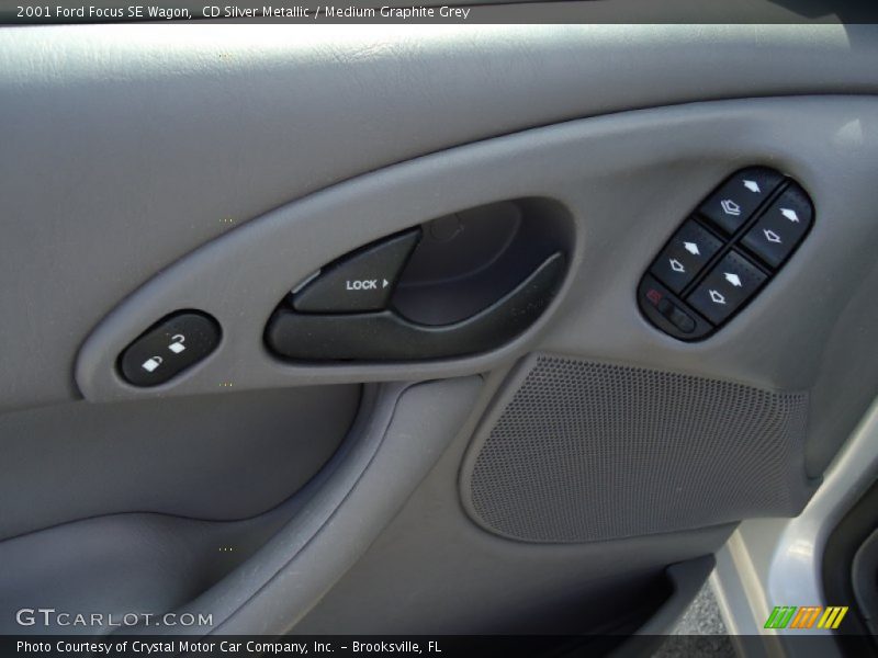 CD Silver Metallic / Medium Graphite Grey 2001 Ford Focus SE Wagon