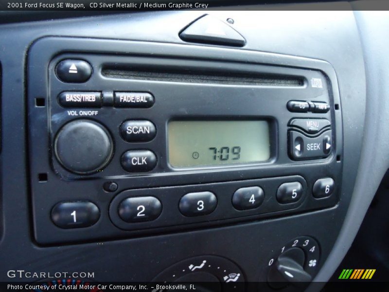 Audio System of 2001 Focus SE Wagon