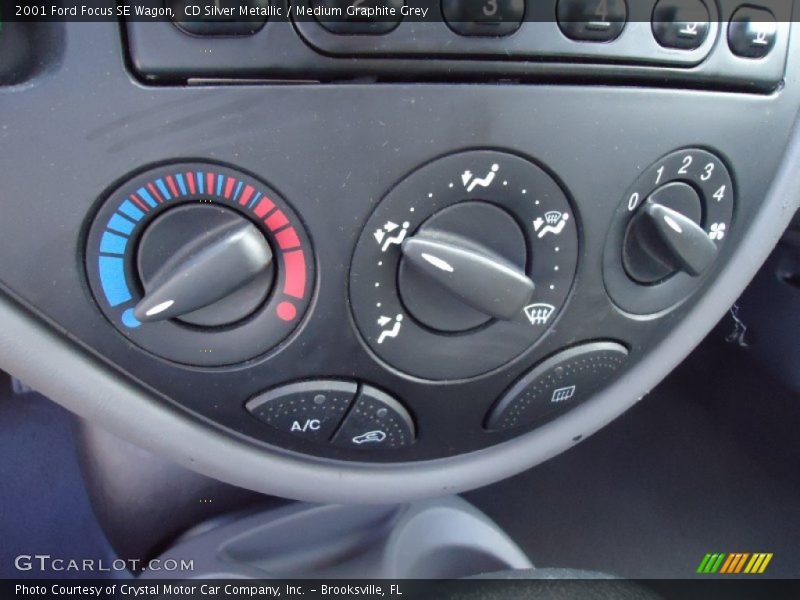 Controls of 2001 Focus SE Wagon