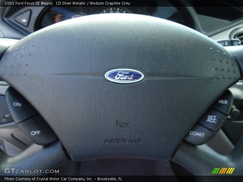 CD Silver Metallic / Medium Graphite Grey 2001 Ford Focus SE Wagon
