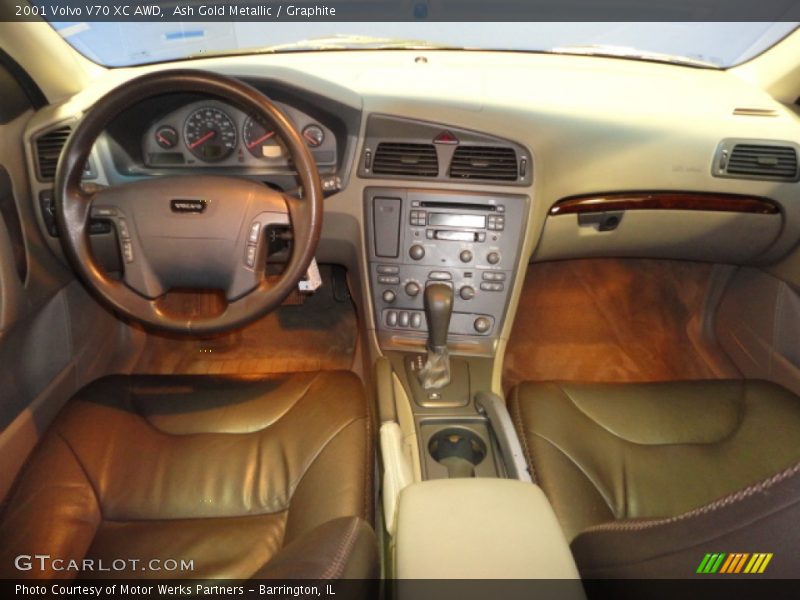 Ash Gold Metallic / Graphite 2001 Volvo V70 XC AWD