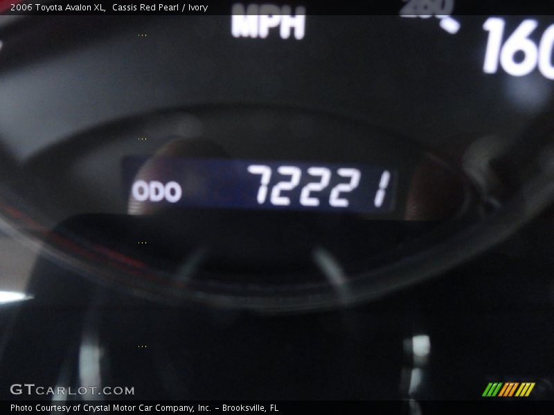 Cassis Red Pearl / Ivory 2006 Toyota Avalon XL