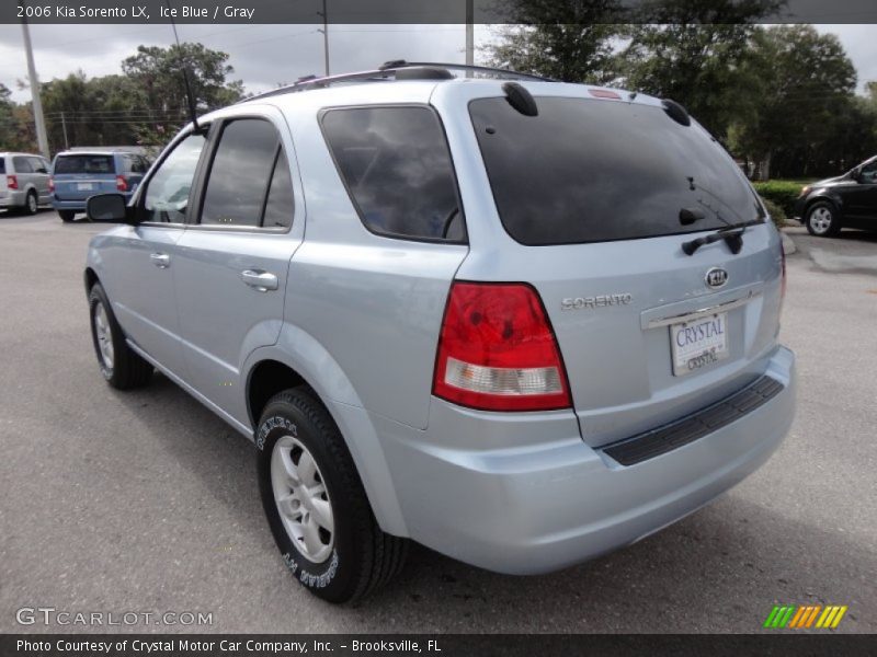 Ice Blue / Gray 2006 Kia Sorento LX