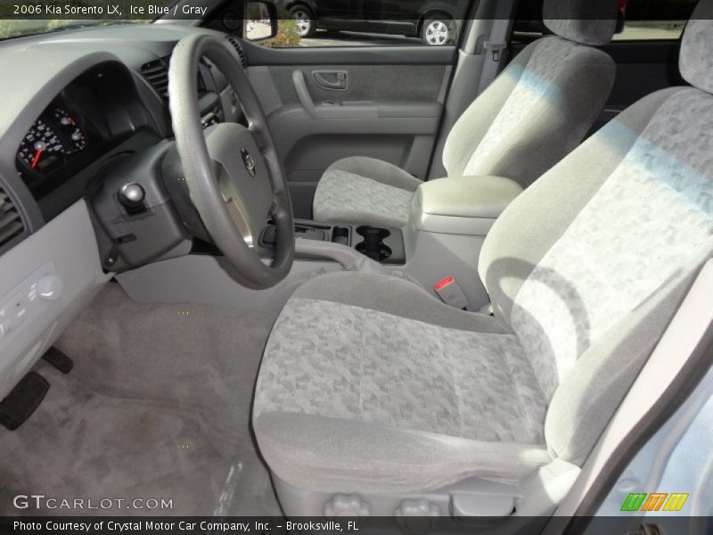 Ice Blue / Gray 2006 Kia Sorento LX