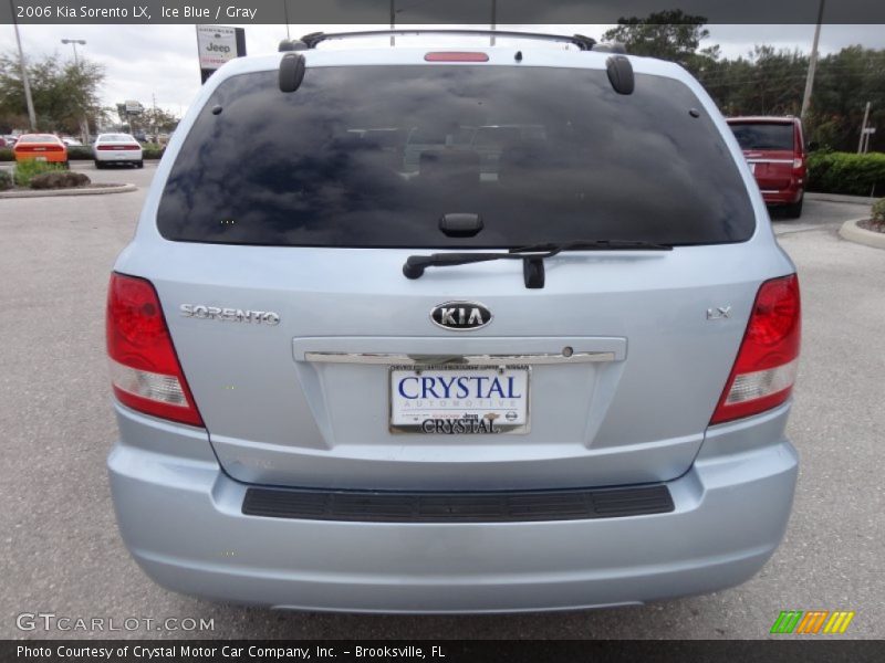 Ice Blue / Gray 2006 Kia Sorento LX