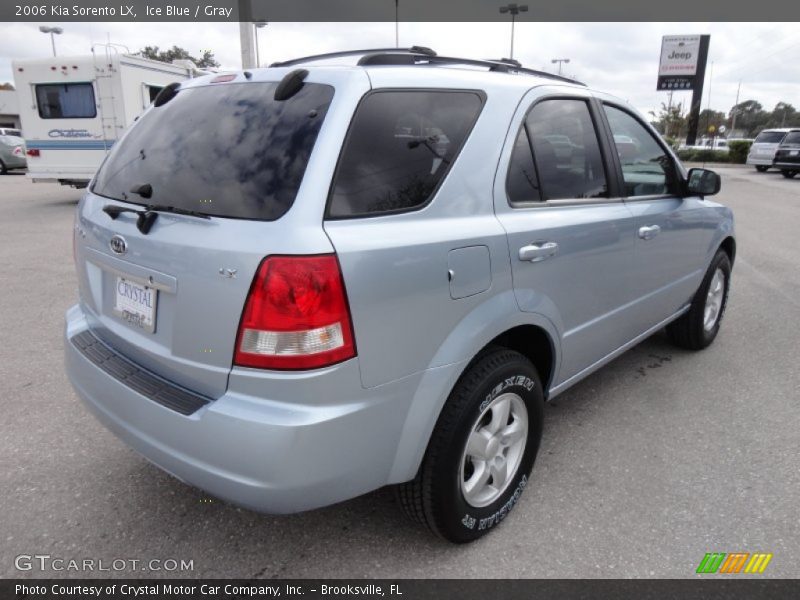 Ice Blue / Gray 2006 Kia Sorento LX