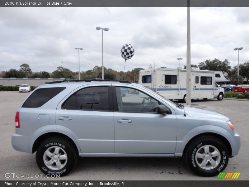 Ice Blue / Gray 2006 Kia Sorento LX