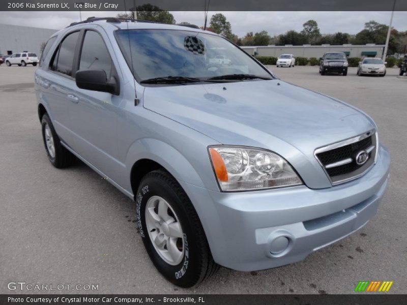 Ice Blue / Gray 2006 Kia Sorento LX