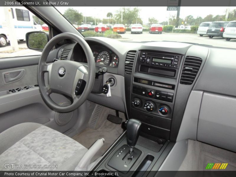 Ice Blue / Gray 2006 Kia Sorento LX