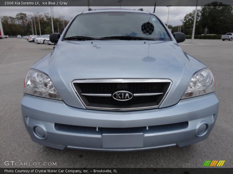 Ice Blue / Gray 2006 Kia Sorento LX
