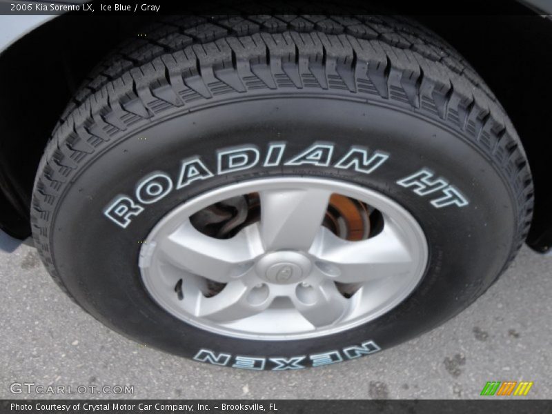 Ice Blue / Gray 2006 Kia Sorento LX