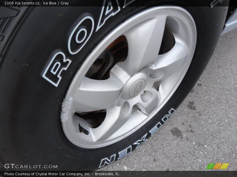 Ice Blue / Gray 2006 Kia Sorento LX