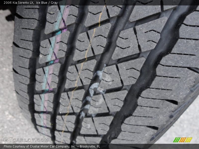 Ice Blue / Gray 2006 Kia Sorento LX