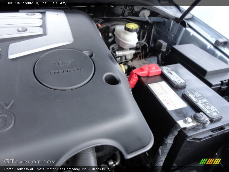 Ice Blue / Gray 2006 Kia Sorento LX