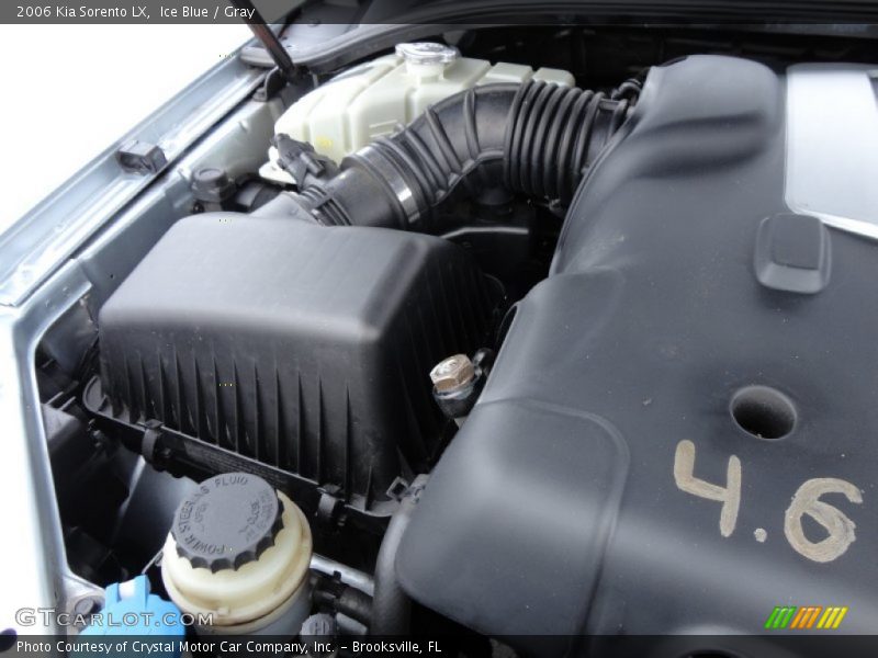 Ice Blue / Gray 2006 Kia Sorento LX