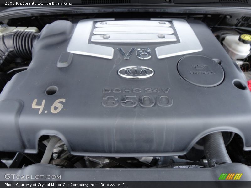 Ice Blue / Gray 2006 Kia Sorento LX