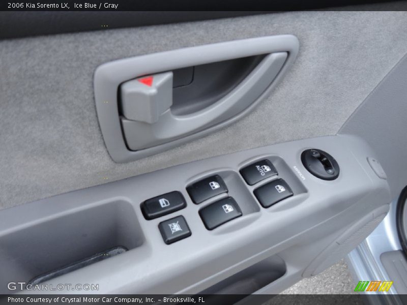 Ice Blue / Gray 2006 Kia Sorento LX
