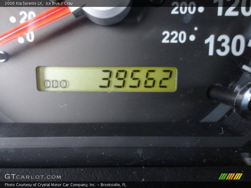 Ice Blue / Gray 2006 Kia Sorento LX