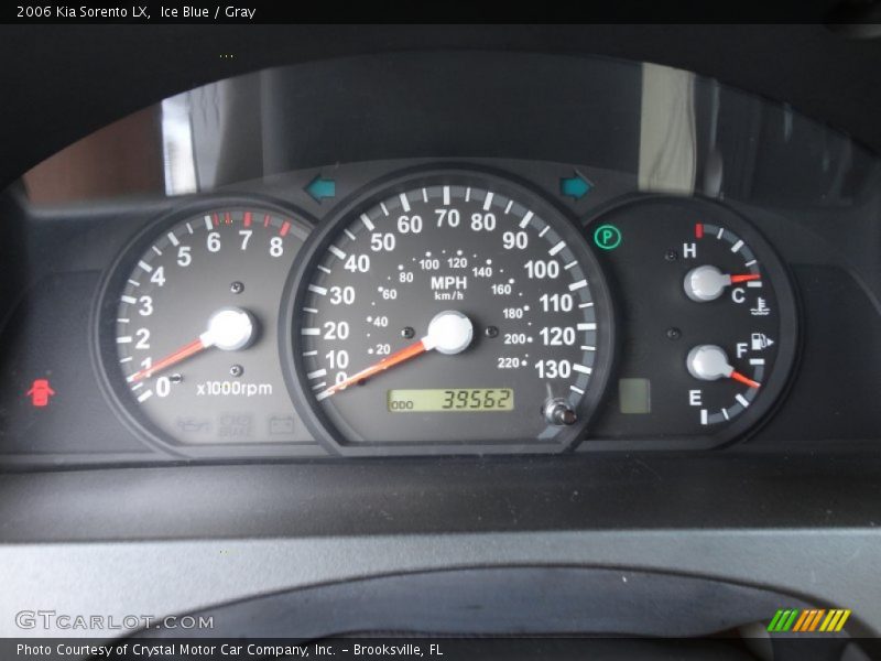 Ice Blue / Gray 2006 Kia Sorento LX