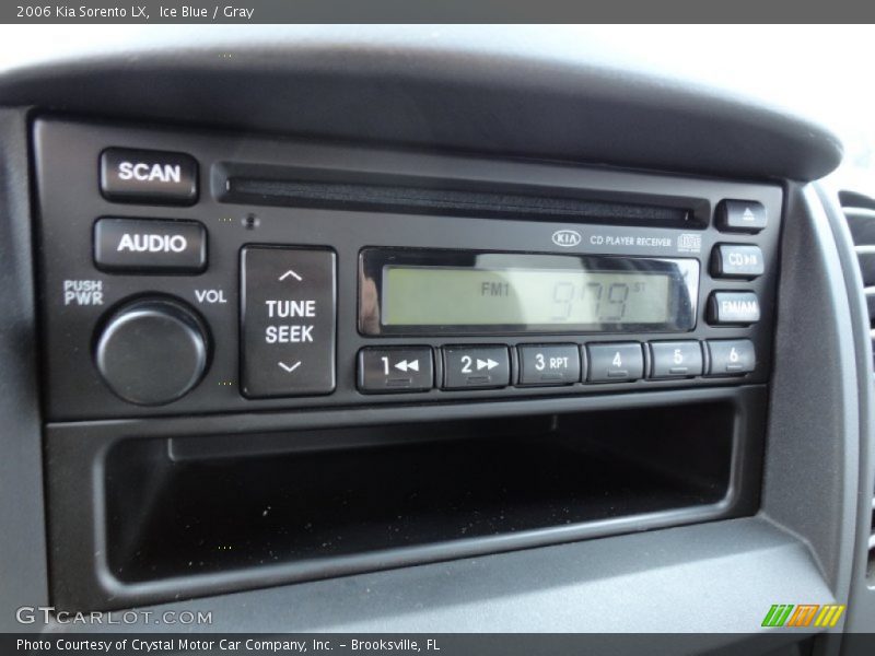 Ice Blue / Gray 2006 Kia Sorento LX