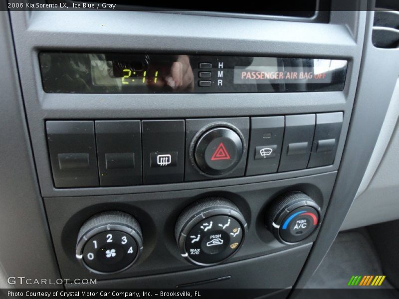 Ice Blue / Gray 2006 Kia Sorento LX