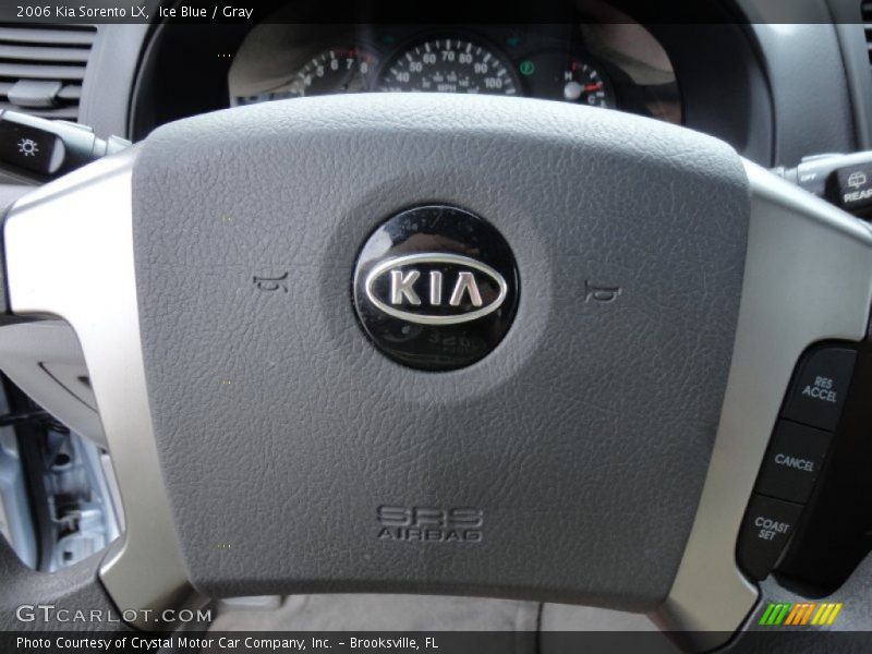Ice Blue / Gray 2006 Kia Sorento LX