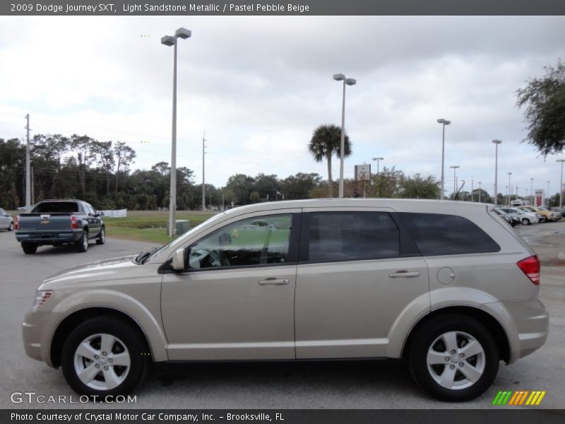 Light Sandstone Metallic / Pastel Pebble Beige 2009 Dodge Journey SXT