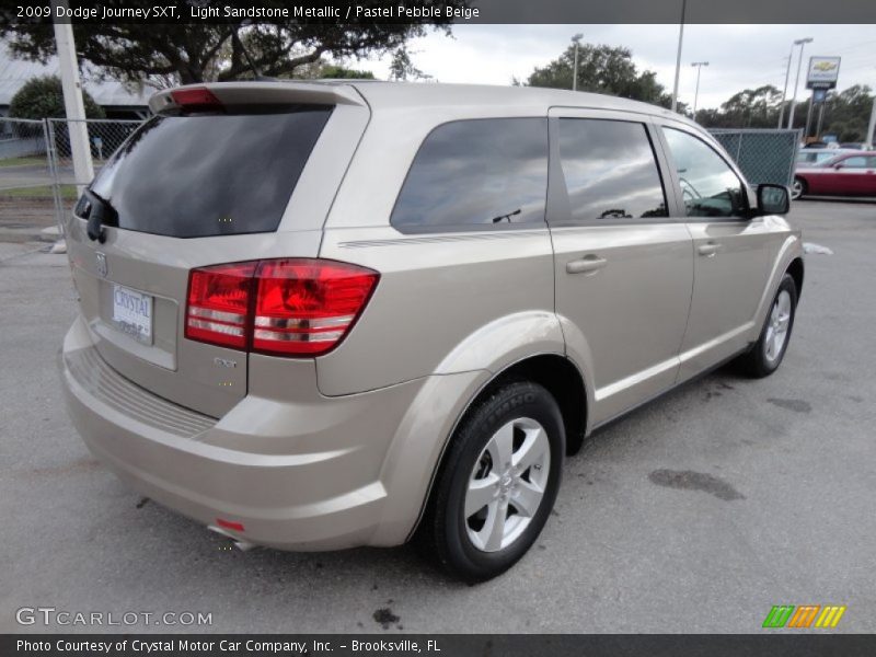 Light Sandstone Metallic / Pastel Pebble Beige 2009 Dodge Journey SXT