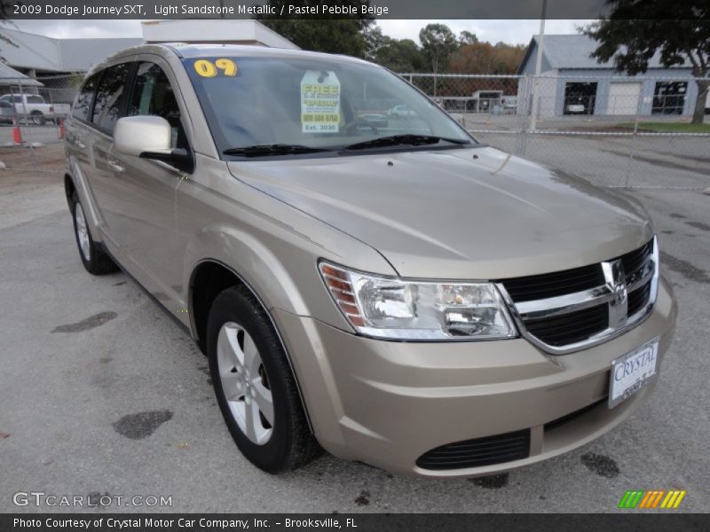 Light Sandstone Metallic / Pastel Pebble Beige 2009 Dodge Journey SXT