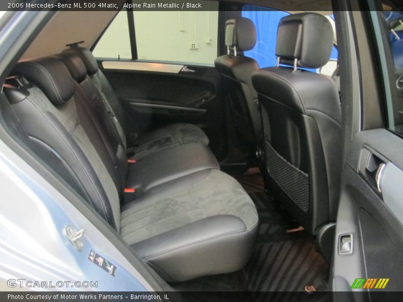 Alpine Rain Metallic / Black 2006 Mercedes-Benz ML 500 4Matic
