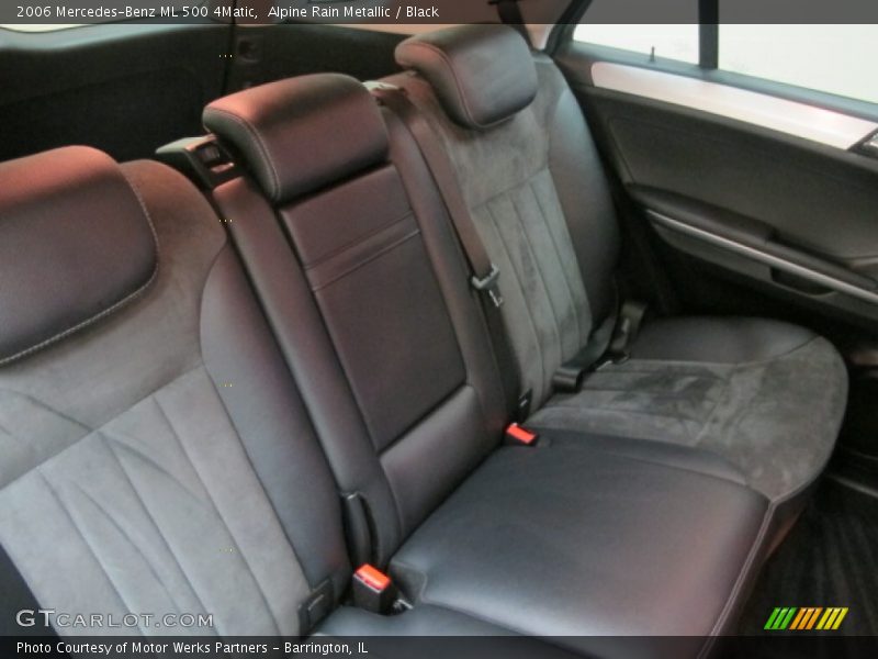 Alpine Rain Metallic / Black 2006 Mercedes-Benz ML 500 4Matic