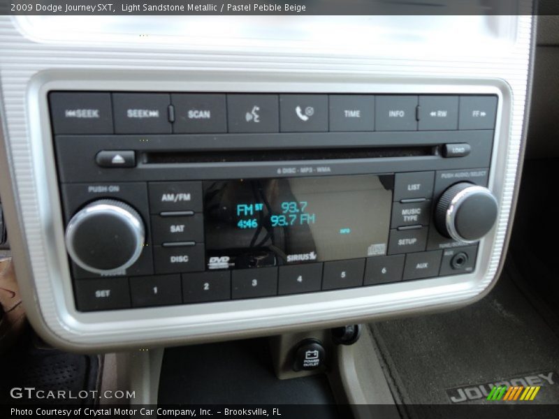 Light Sandstone Metallic / Pastel Pebble Beige 2009 Dodge Journey SXT