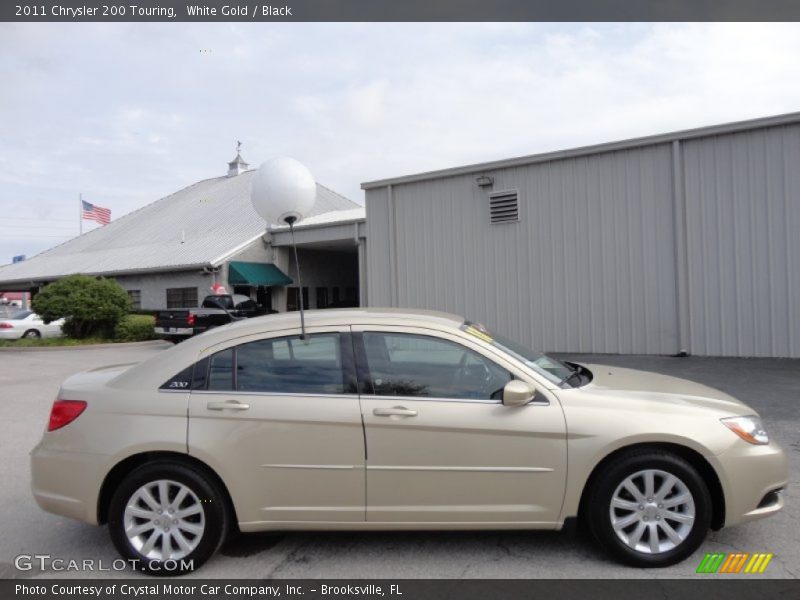White Gold / Black 2011 Chrysler 200 Touring